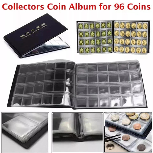 Coin collection album - 96,