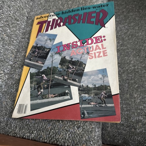 Vintage thrasher magazine - vintage,