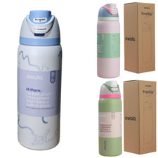 Owala Urban Outfitters Exclusive Tied and Ture FreeSip Blue Bow Bottle 32 oz