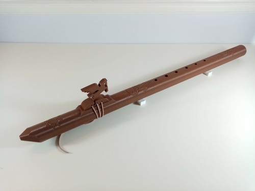 Printed flute key of - flute,,