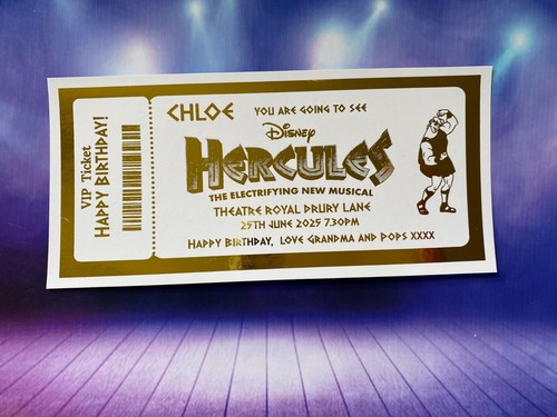 Personalised hercules the - personalised,