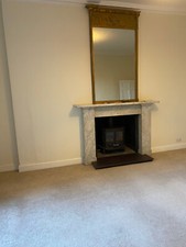 Morso 2110 Panther 553 Gas room heater, with flue section