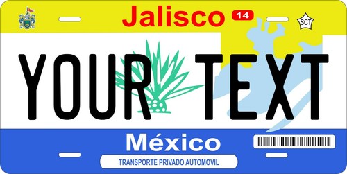 Jalisco 2002 mexico - mexico, license