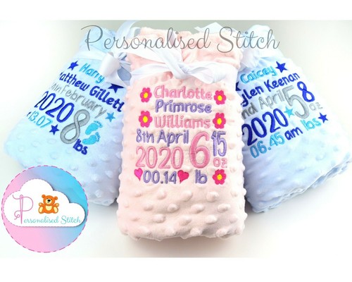 Personalised embroidered baby - personalised,