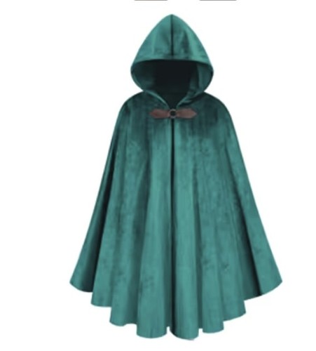 Adults medieval hooded cloak - hooded,