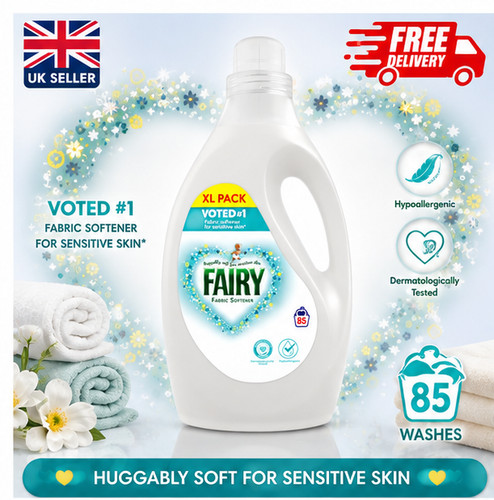 Fairy fabric softener laundry - fairy,