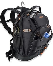 Welkinland 77-Pocket Electrician Tool Backpack Heavy Duty HVAC Tool Bag Rucksack