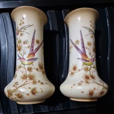 Pair Crown Ducal Ware Vases