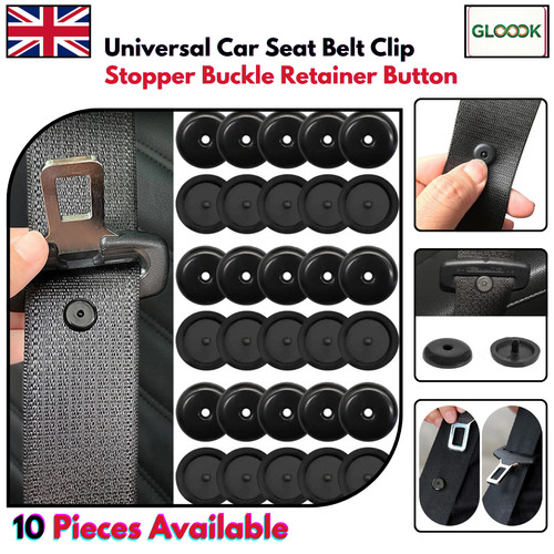Car seat belt clip stopper - seat,
