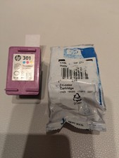 2 x HP 301 Tri-colour Ink