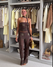 ZARA : Chocolate Beaded Sequin