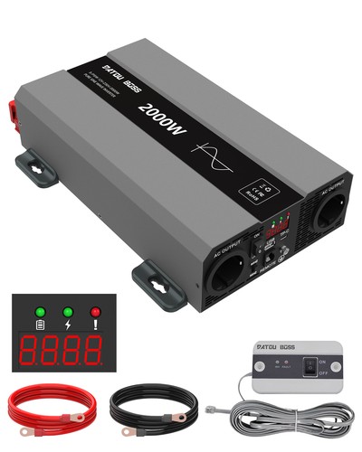 12v 240v 2000w pure sine - 12v,