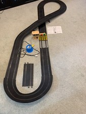 Vintage scalextric 1970s track, rare starting gantry, power base VGC