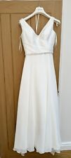Justin Alexander Sincerity A Line Wedding Dress New Size 6