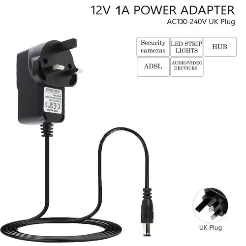 12v 1000ma 100 240v - 12v, 1a