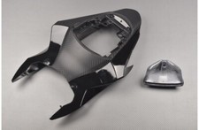 Black Rear Tail Fairing +Clear