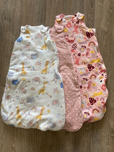 Baby girl sleeping bags - girl, x3