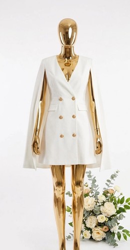 Missguided white cape sleeve - missguided,