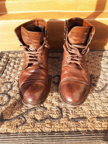 Belstaff brown leather lace - brown,
