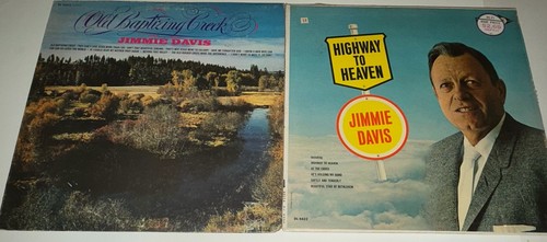 Jimmie davis lot lps - davis, of