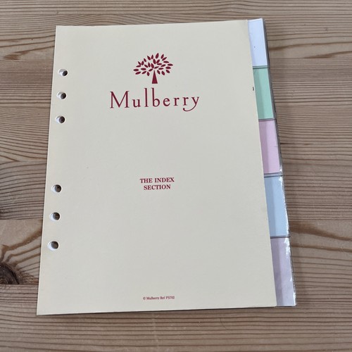Organiser mulberry planner - organiser, pvc