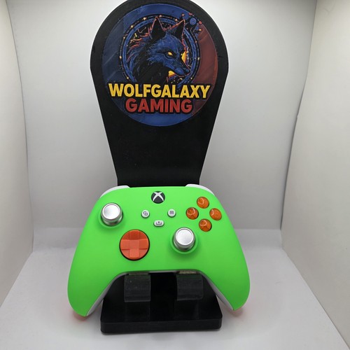 Custom green orange xbox - custom,