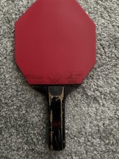 Vintage Butterfly Kenny Style Table Tennis Blade (1980s) Tenergy 05 +Tibhar MX-P