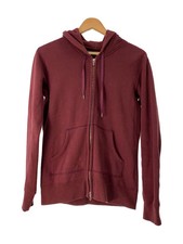 JOHN LAWRENCE SULLIVAN Zip Hoodie Bordeaux S Used