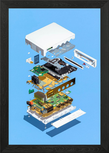 Nintendo wii framed wall - wii,