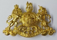 Genuine British Military Large Coat of Arms General Service H Cav Badge GIM33