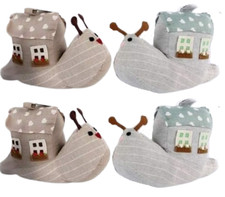 Door Stop Stopper Snail Filled