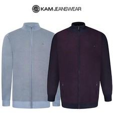 Mens Full Zip Sweater Plus