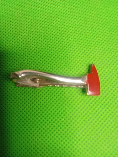 Vintage fireman axe tie bar - vintage,