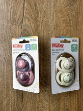 Nuby Day & Night dummies 18-36