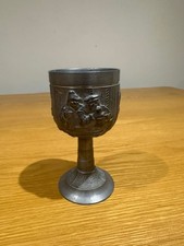 VINTAGE GERMAN PEWTER GOBLET