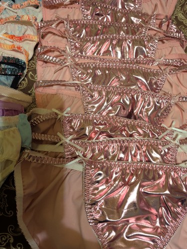 Lot satin string - lot,