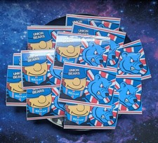 10 x Glasgow Rangers 8 x 5.8 cm Stickers, RFC Ultras,Union Bears, Ibrox Stadium