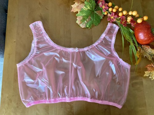 See through pink - , pvc
