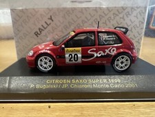 Citroen Saxo Super 1600 # 20 - Rally Monte Carlo 2001 - IXO 1/43