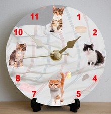 Kitten Clock - DIY 12cm Clock