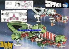 DINKY TOYS SPACE 1999 EAGLE`S