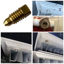 Radiator BRASS BLEED SCREW AIR