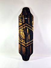 AOB Longboard Freeride Deck FUSSION Skateboard - Made in Germany