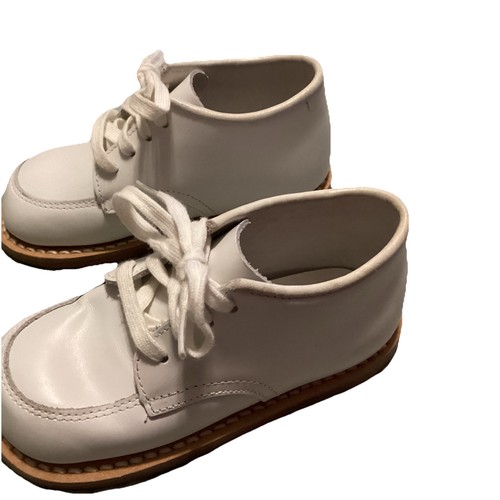 Vtg stride rite white leather - rite,