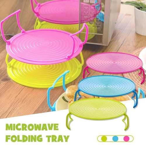 Microwave tray with folding - microwave,
