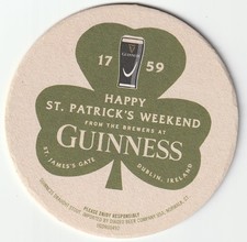 BEER MAT - GUINNESS - ST