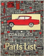 FORD CONSUL CLASSIC 315 SERIES