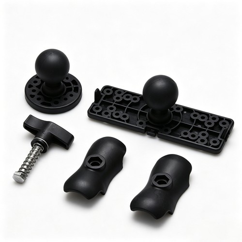Dual ball head adjustable fish - ball,