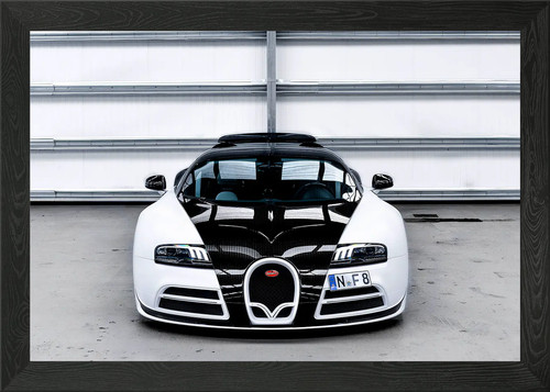Bugatti veyron framed - veyron,