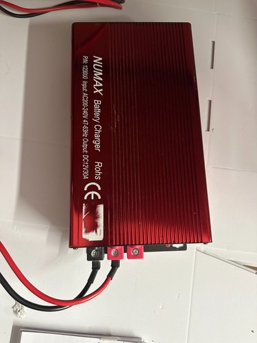 Numax battery charger 12v 30a - numax,